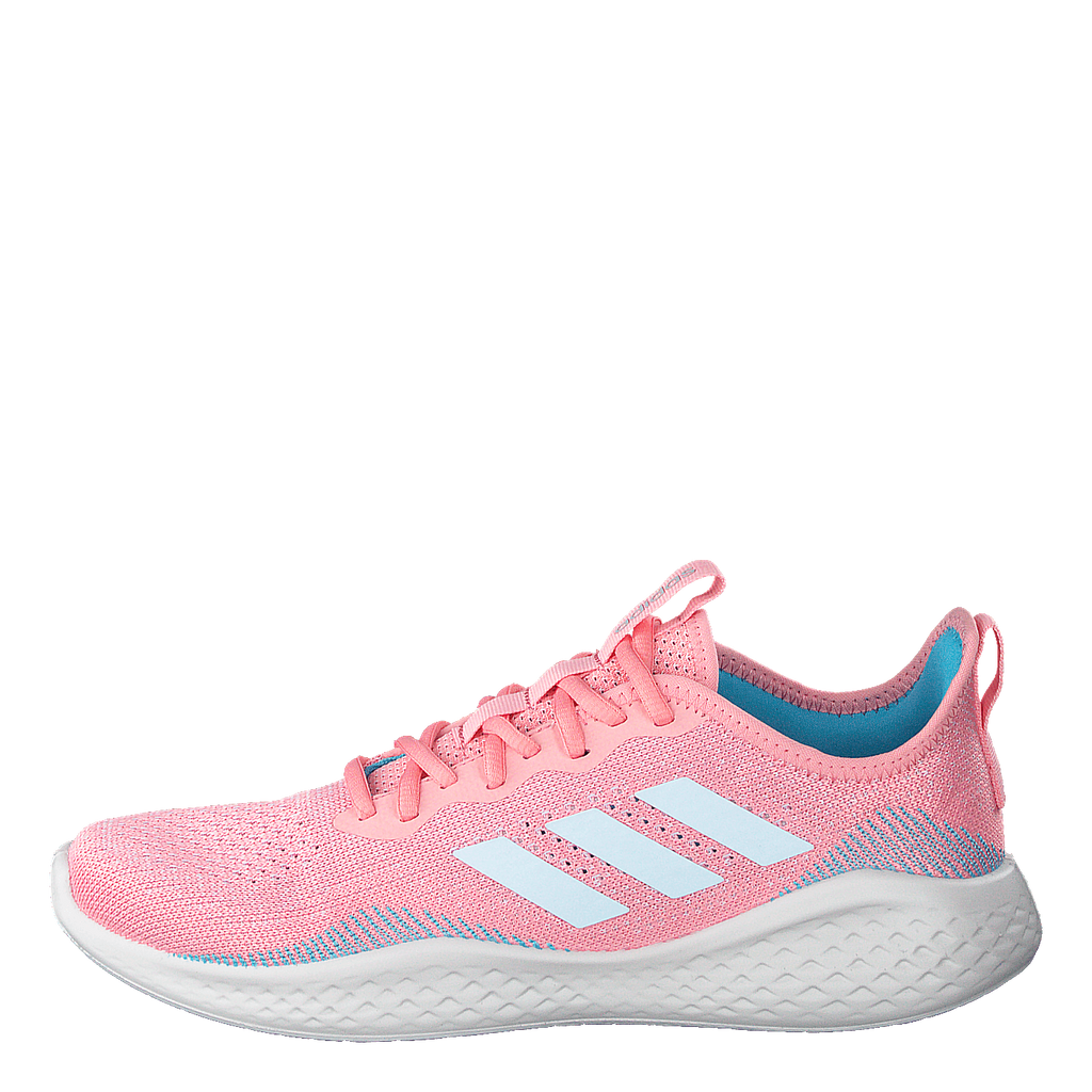 adidas Fluidflow Shoes Glow Pink / Sky Tint / Bright Cyan – Heppo.com