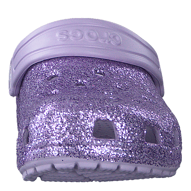 Crocs Classic Glitter Clog Kids Lavender –