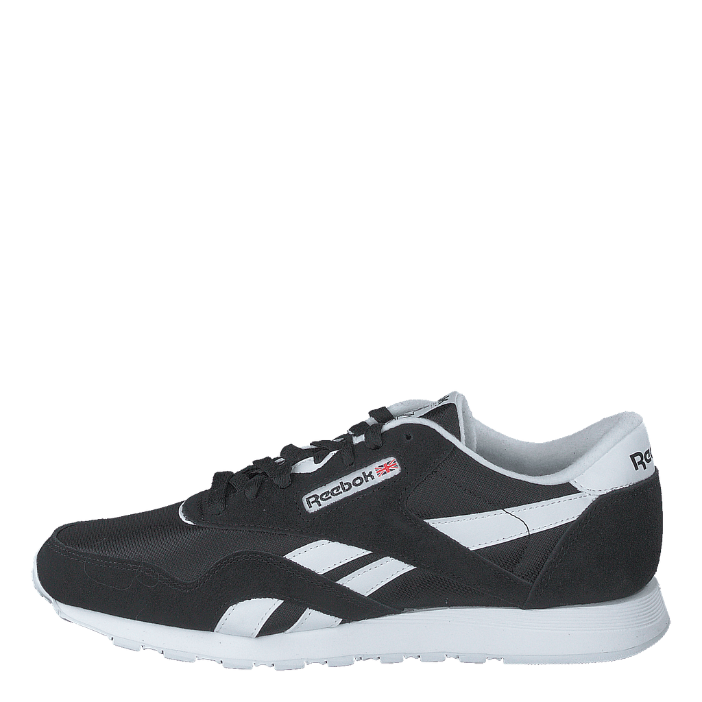 Reebok Classic Cl Nylon Black white none Heppo