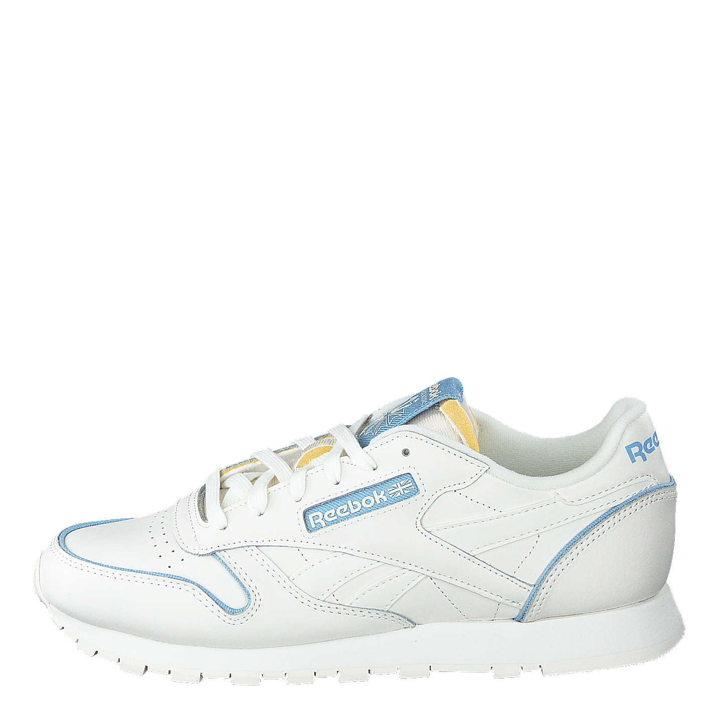 Reebok Classic Cl Lthr Chalk/chalk/washed Indigo – Heppo.com