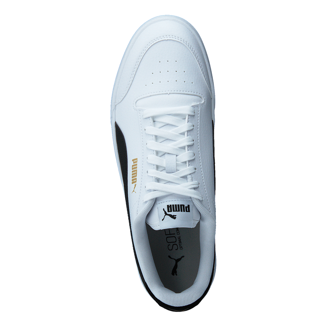 Puma Shuffle White-black-teamgold