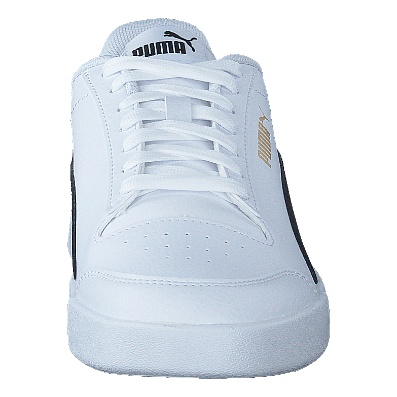 Puma Shuffle White-black-teamgold