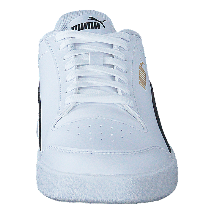 Puma Shuffle White-black-teamgold