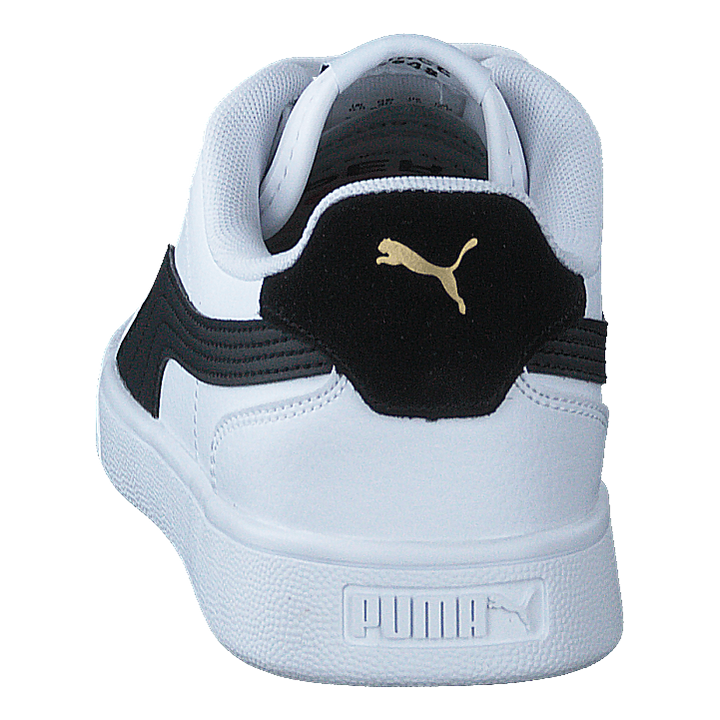 Puma Shuffle White-black-teamgold