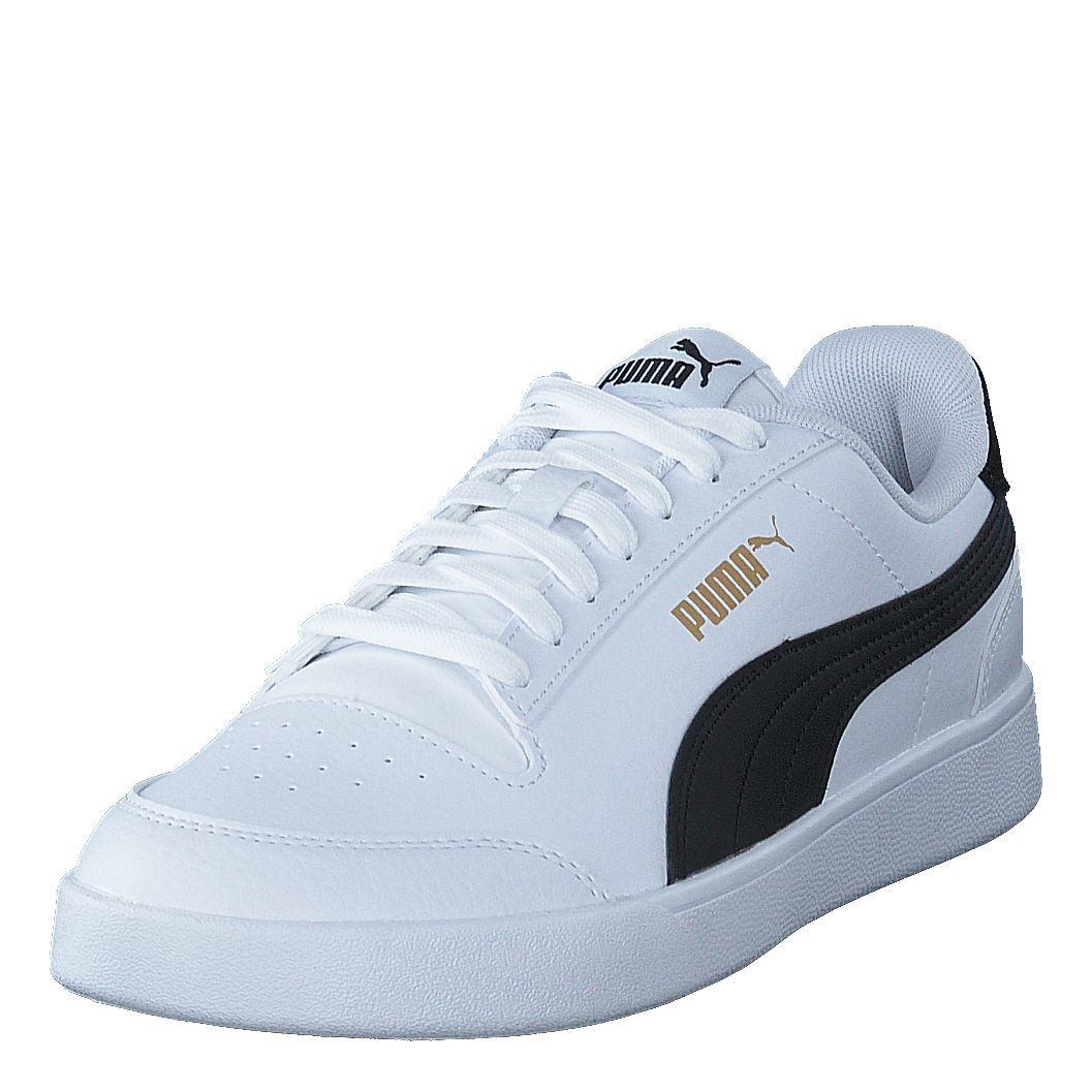 Puma Shuffle White-black-teamgold