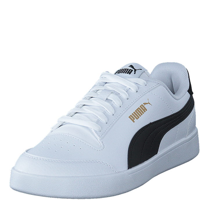 Puma Shuffle White-black-teamgold