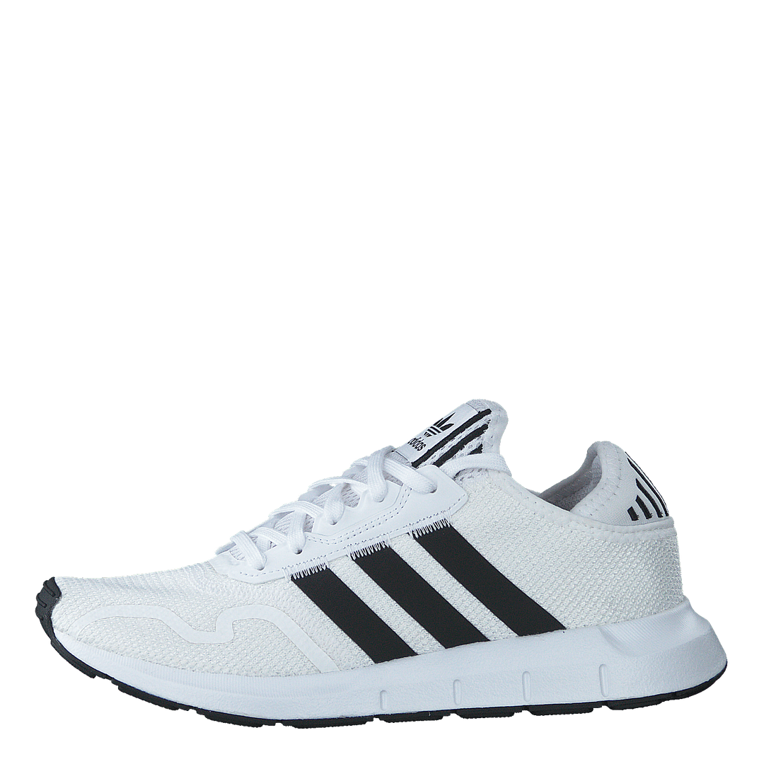 Adidas originals white swift run trainers womens online