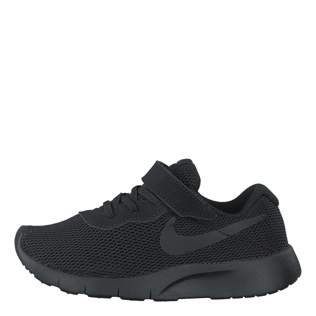 Black nike hotsell shoes tanjun