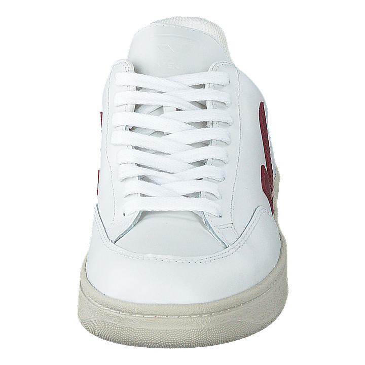 V-12 Leather Extra-white_marsa Extra-white Marsala Nautico