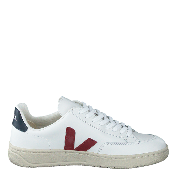 V-12 Leather Extra-white_marsa Extra-white Marsala Nautico