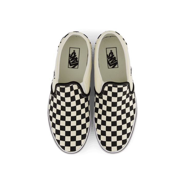 Vans Classic Slip on Checker Black White Heppo
