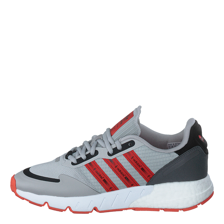 Zx 1K Boost Grey Two / Semi Solar Red / Cloud White