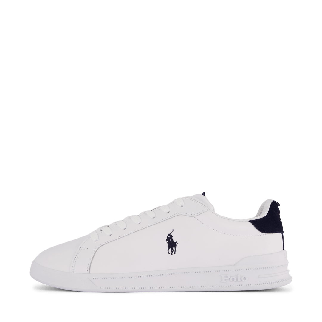 Heritage Court II Leather Sneaker White / Navy / Red