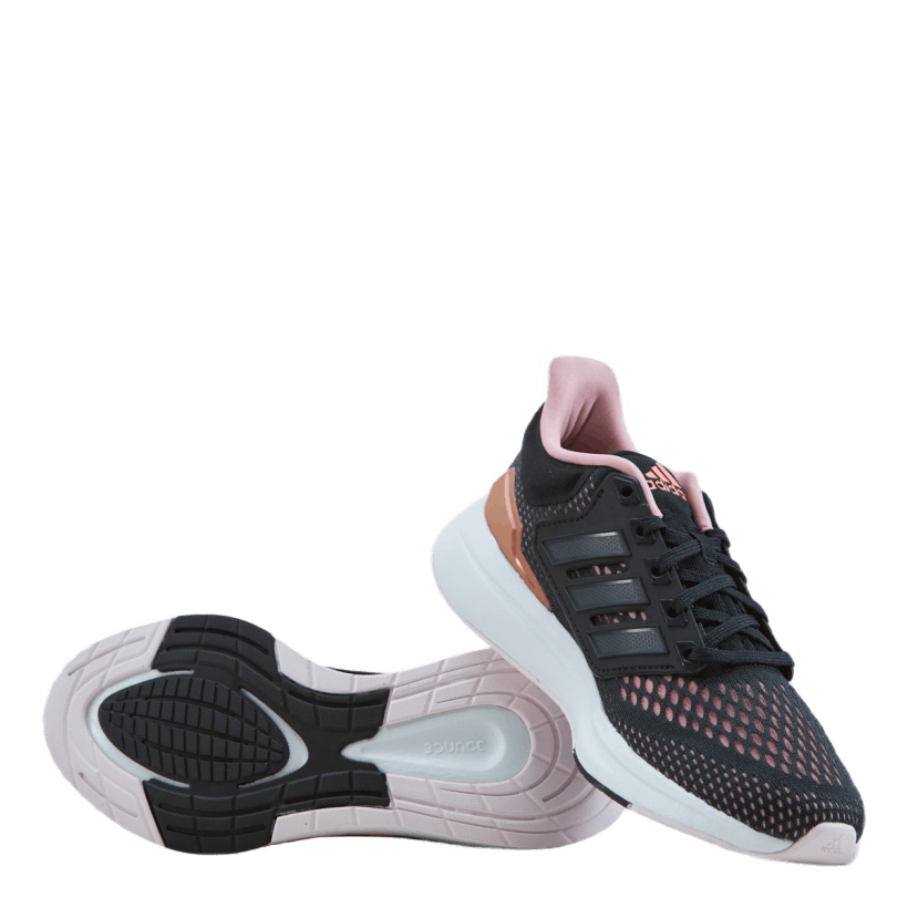 EQ21 Run Shoes Core Black / Grey Six / Wonder Mauve