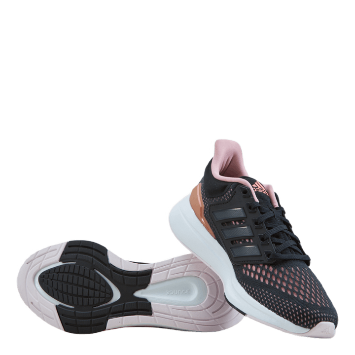 EQ21 Run Shoes Core Black / Grey Six / Wonder Mauve