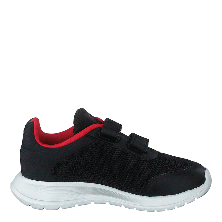 Tensaur Run Shoes Core Black / Grey Six / Vivid Red