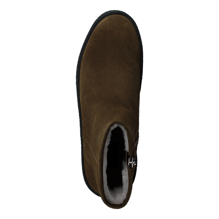 5831-557 Army Green Suede