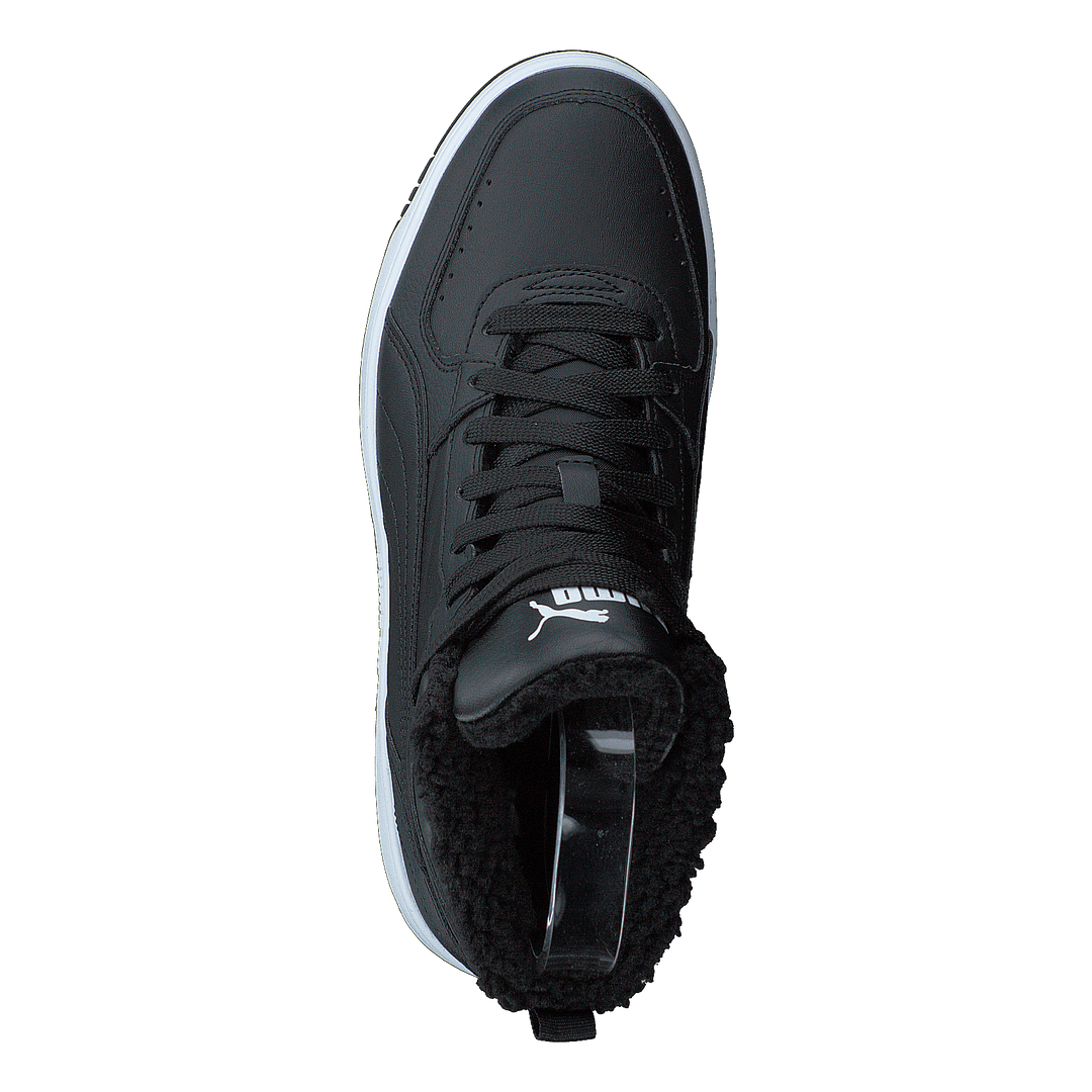 Puma Puma Rebound Joy Fur Jr Puma Black puma White Heppo