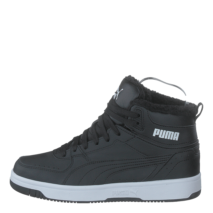 Puma Rebound Joy Fur Jr Puma Black-puma White