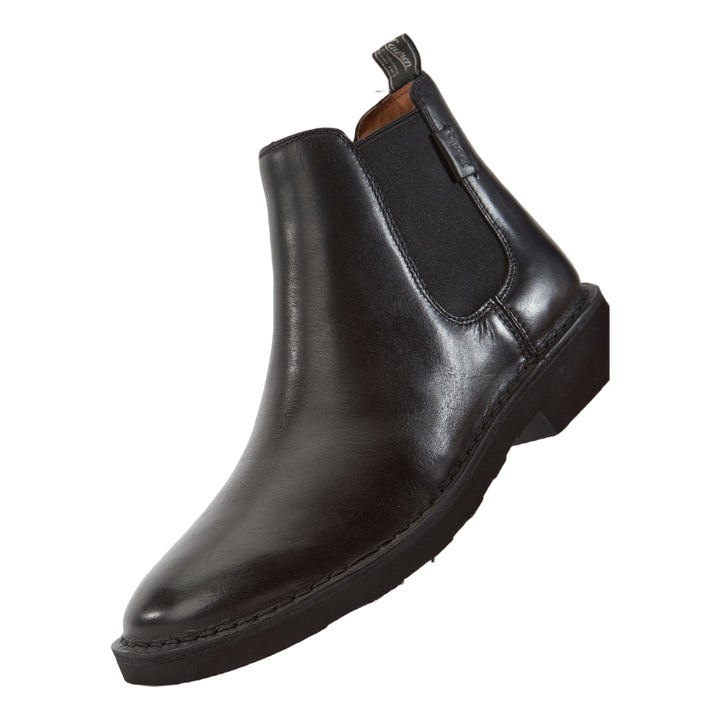 Talan Leather Chelsea Boot Black
