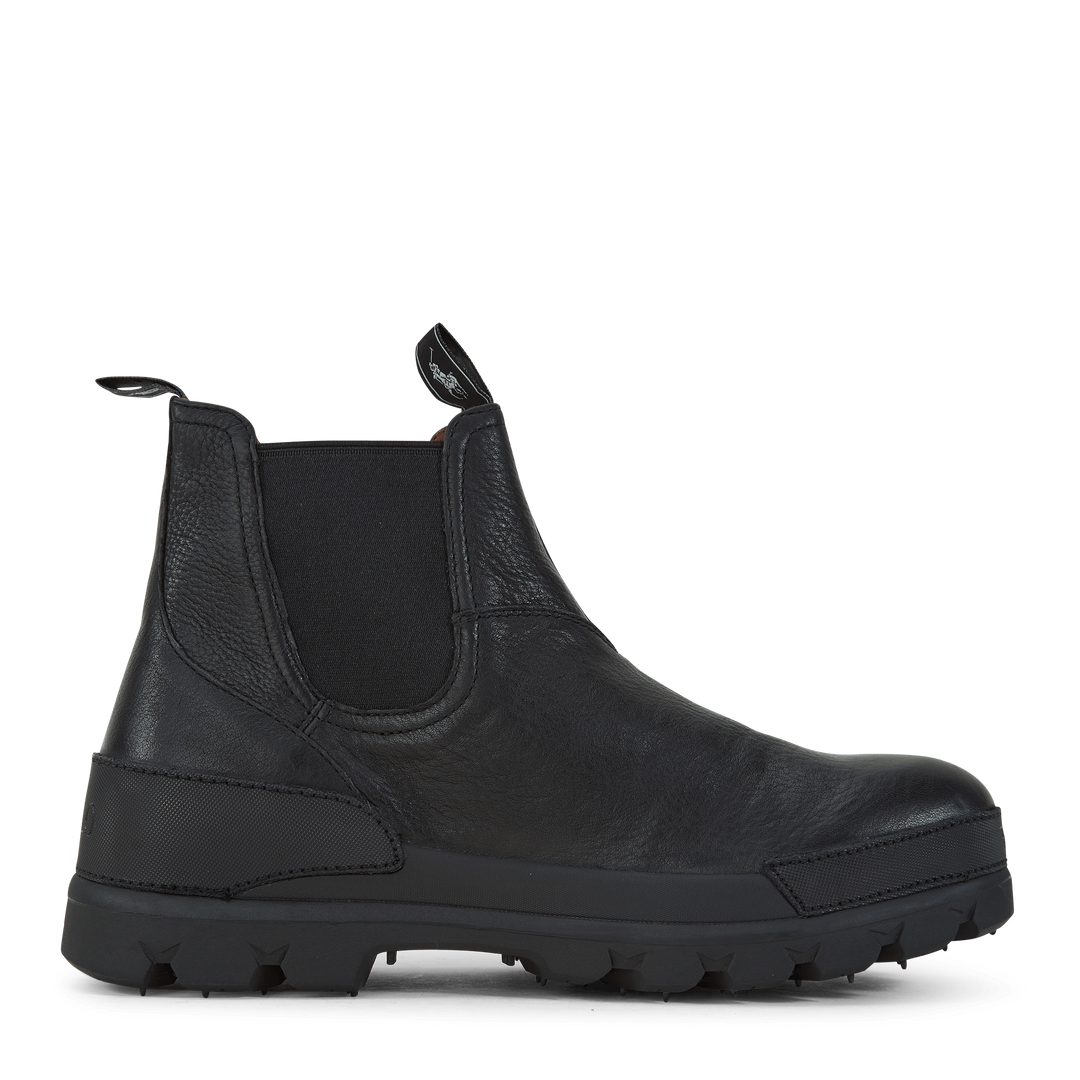 Oslo Leather Chelsea Boot Black