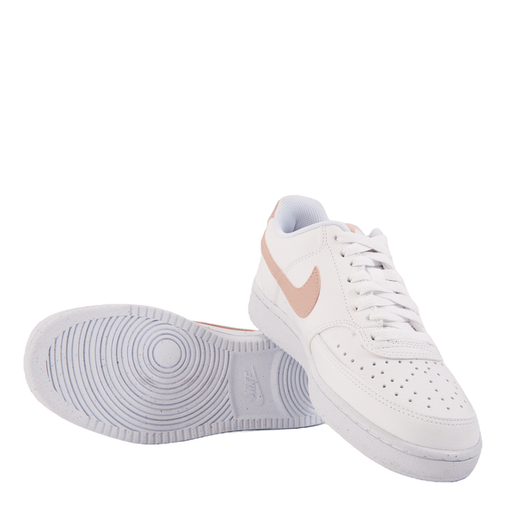 Court Vision Low Next Nature Women's Shoes WHITE/PINK OXFORD