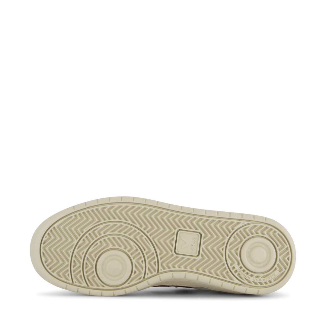 Veja V-10 B Mesh White Marsala Brittany –