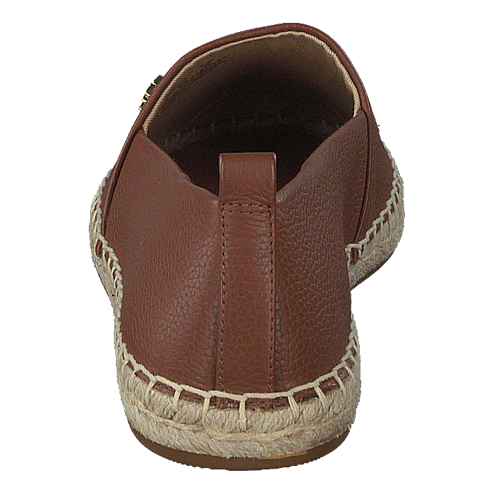 Cameryn IV Tumbled Leather Espadrille Deep Saddle Tan