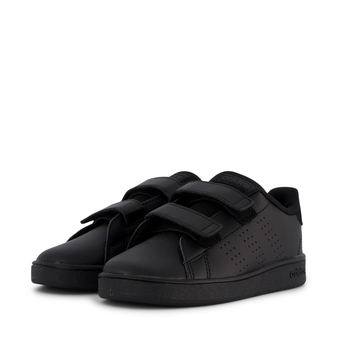 Advantage Lifestyle Court Two Hook and Loop Shoes Core Black Core Black Grey Six
