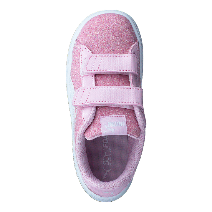 Puma Smash V2 Glitz Glam V Inf Pearl Pink-puma White