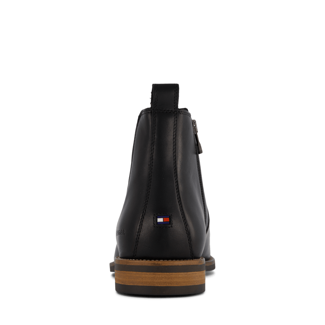 Essential Hilfiger Lth Chelsea Black