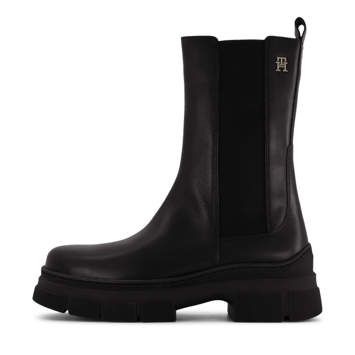 Essential Leather Chelsea Boot Black