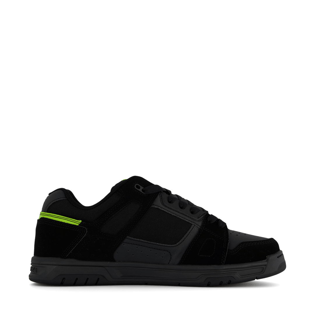 Stag Black/lime Green