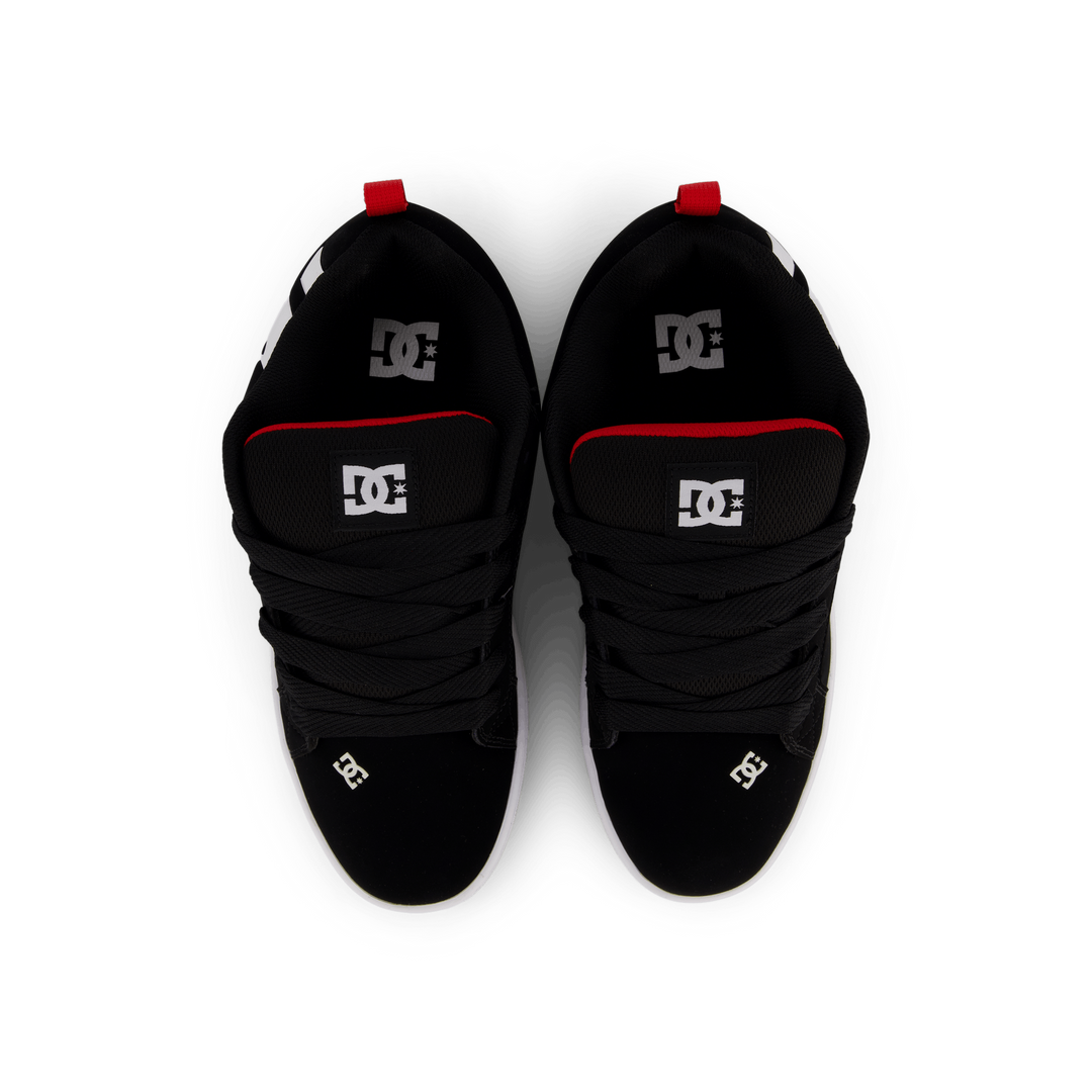 DC Shoes Court Graffik Sq Black/white/red –