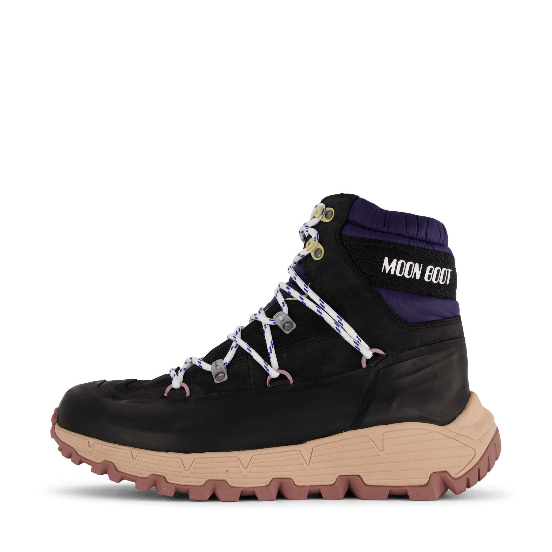 Bruce Rappaport Boot Moon Boot Mb Bruce Trekking Lace Blue-black – Heppo.com