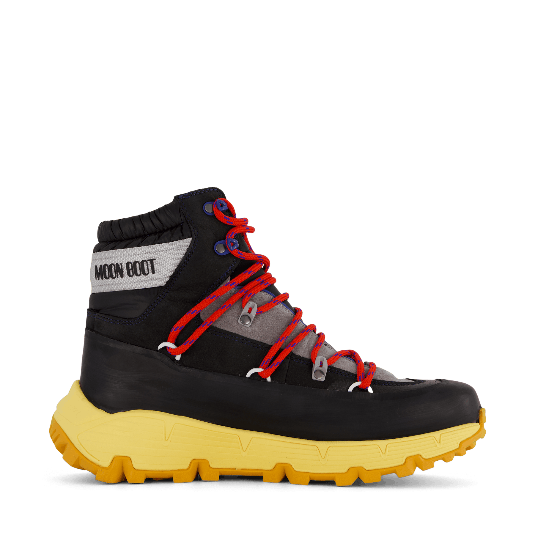 Bruce Rappaport Boot Moon Boot Mb Bruce Trekking Lace Black – Heppo.com