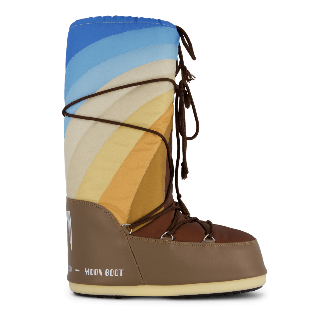 Mb Moon Boot Icon Rainbow Shitake-brown-blue