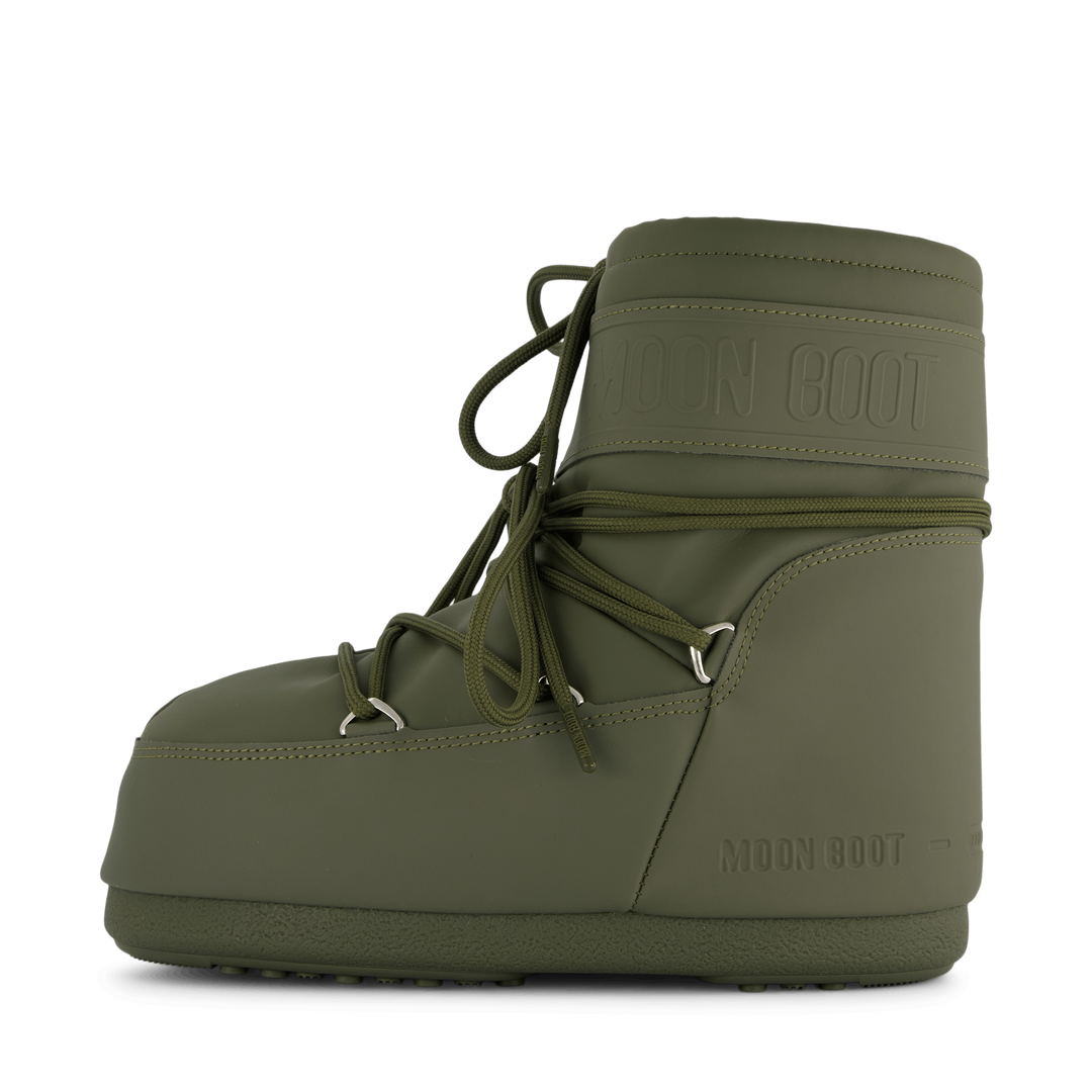 Moon Boot Icon Low Rubber in Khaki