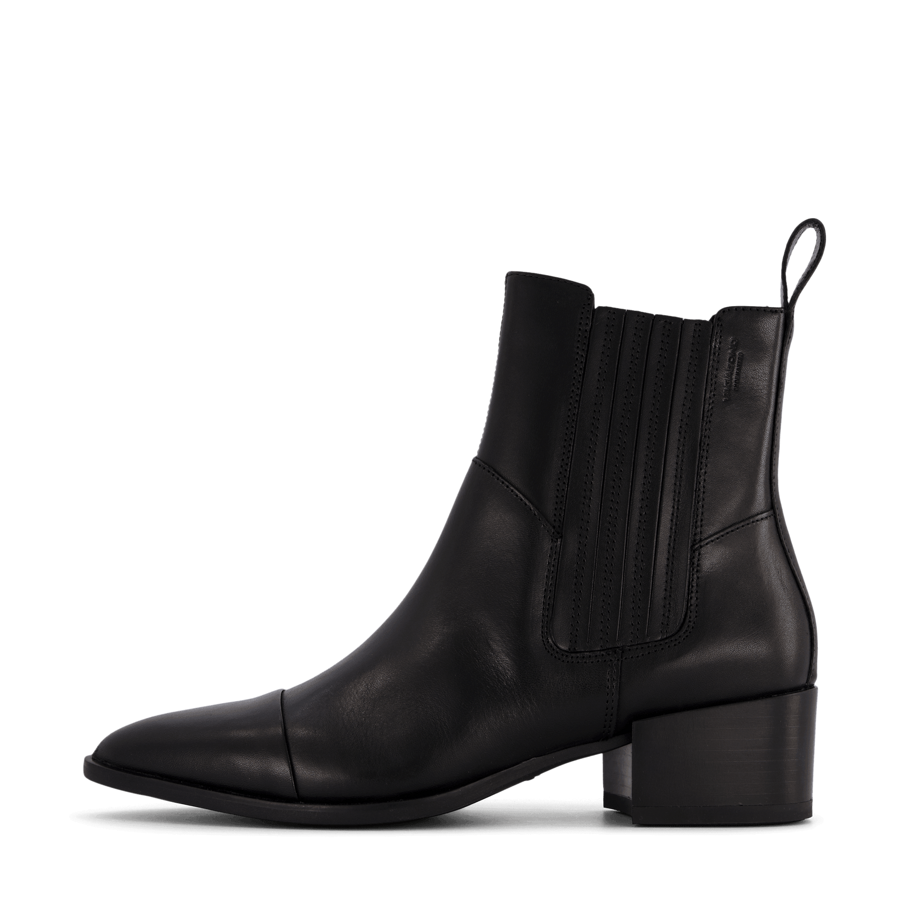 Toe Vagabond Meja Boots Vagabond Marja Chelsea Boot Black Leather