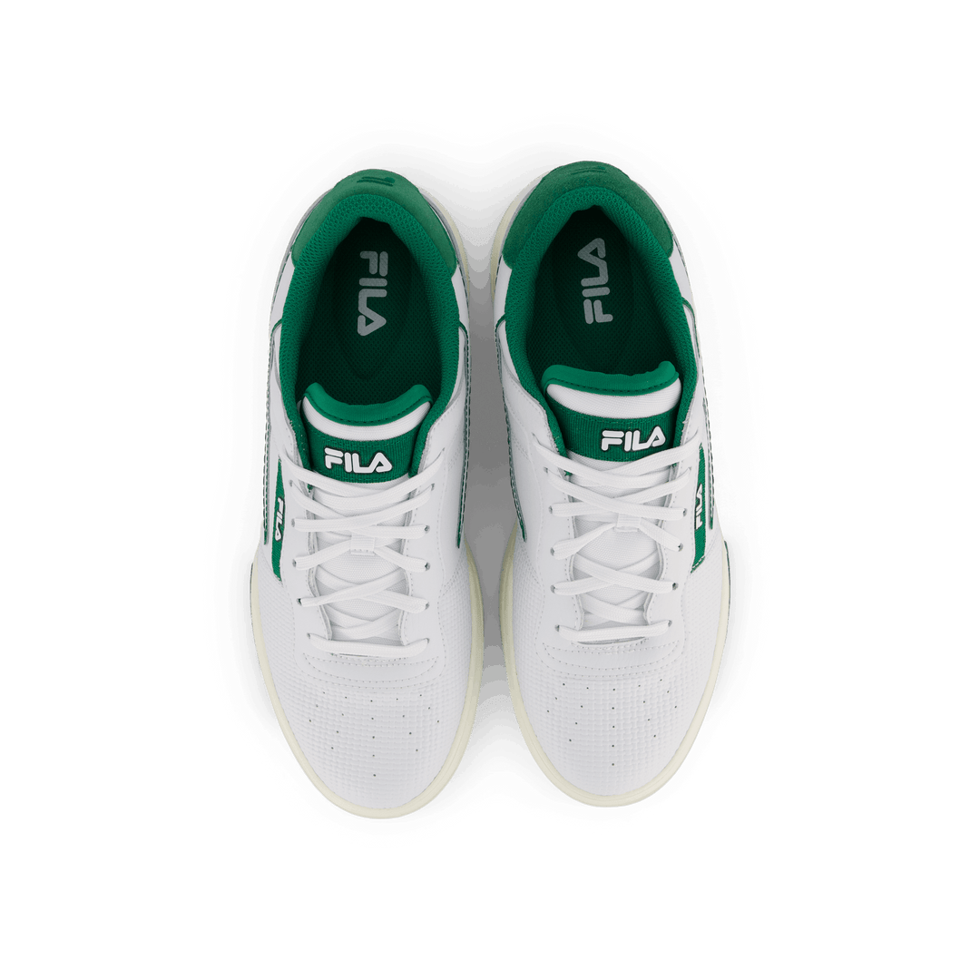 Fila shoes hot sale green and red