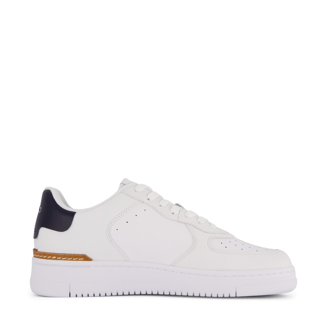 Masters Court Leather Sneaker White/Navy PP