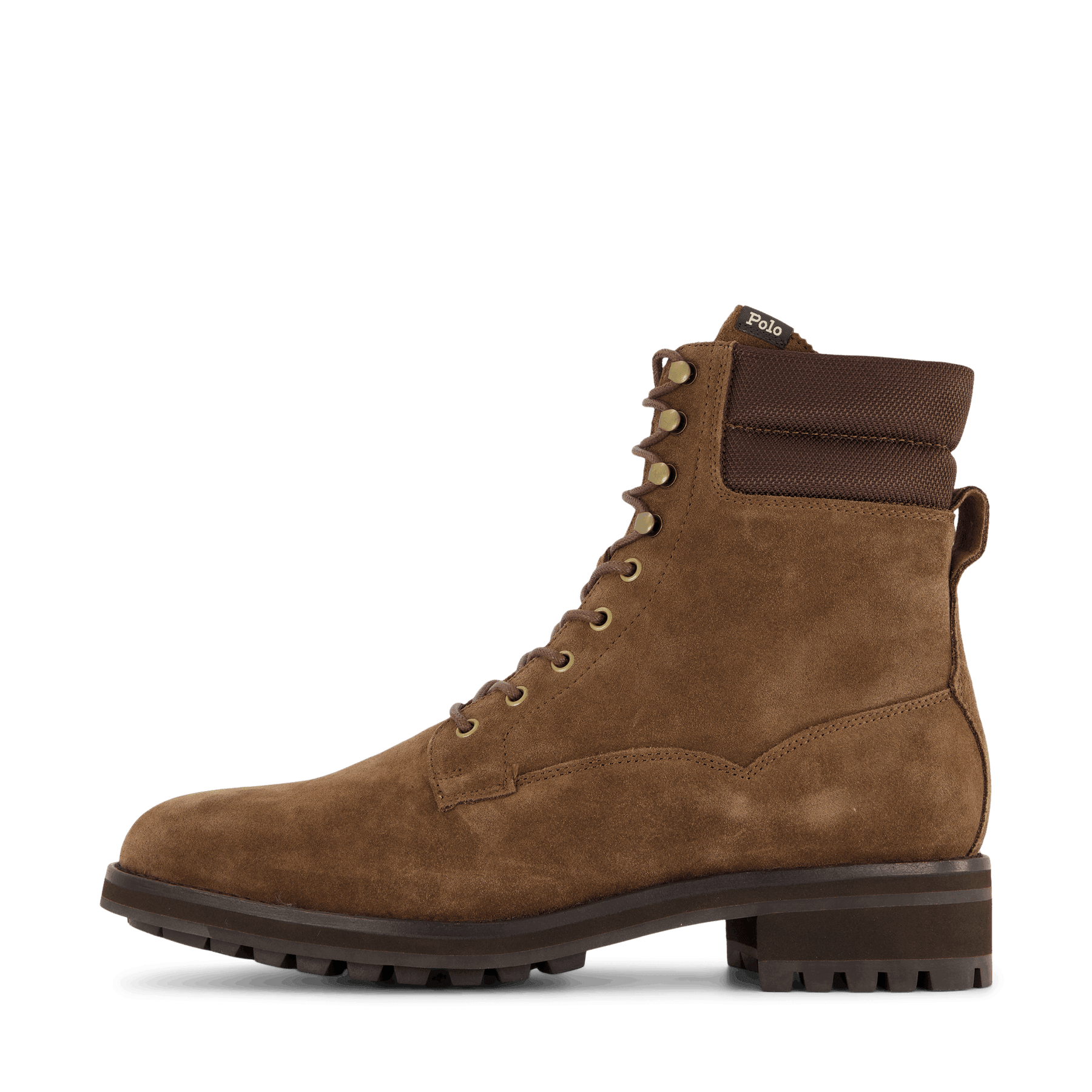 Polo Ralph Lauren Bryson Suede Boot Chocolate Brown Heppo