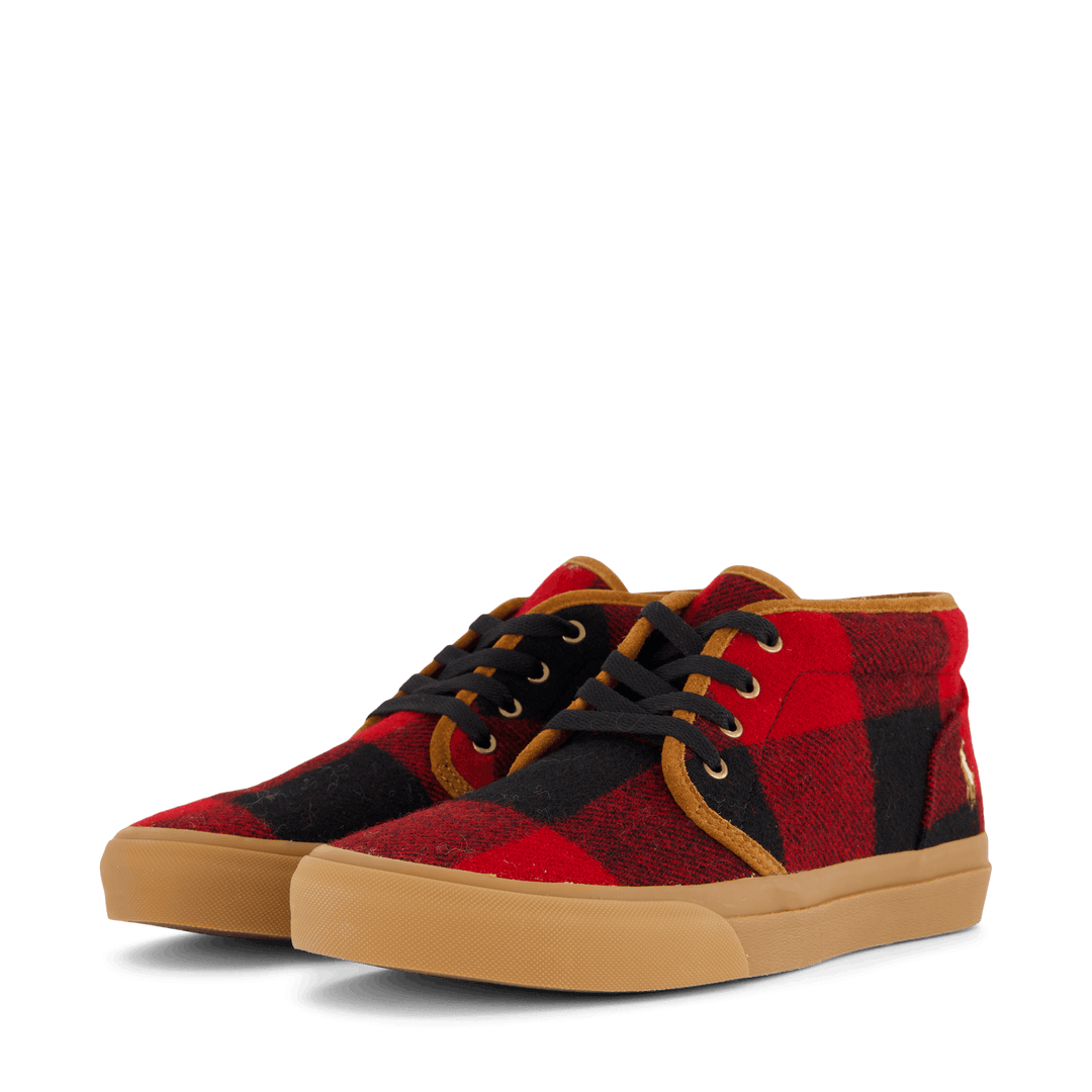 Keaton Buffalo Check Wool Chukka Rob Roy