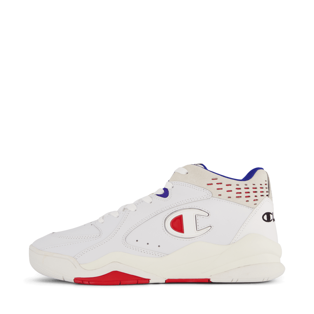 Mid Cut Shoe Z90 White/royalblue/red