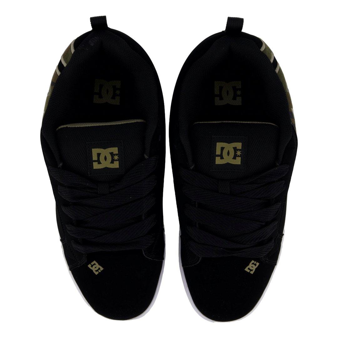 DC Shoes Court Graffik Black/black/green –