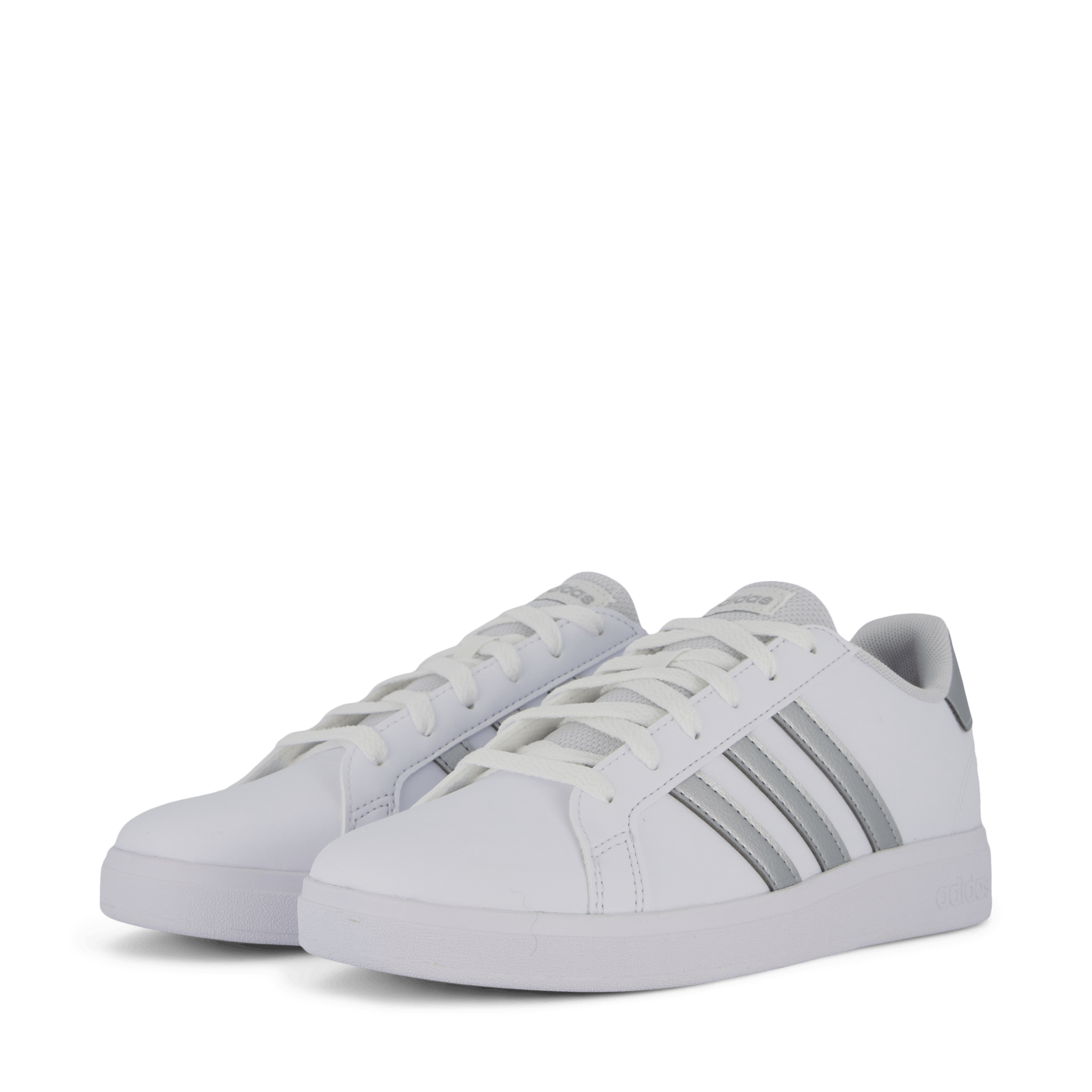 adidas shoes silver stripes