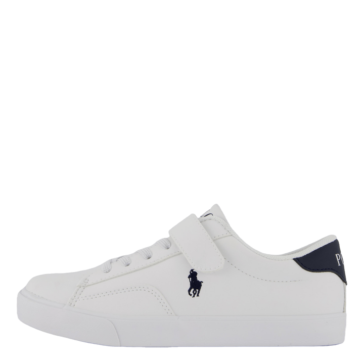 Theron V Ps White Smooth Pu/navy W/ Navy P