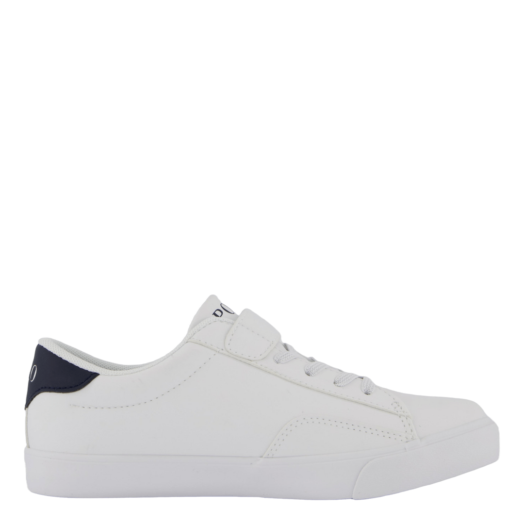 Theron V Ps White Smooth Pu/navy W/ Navy P