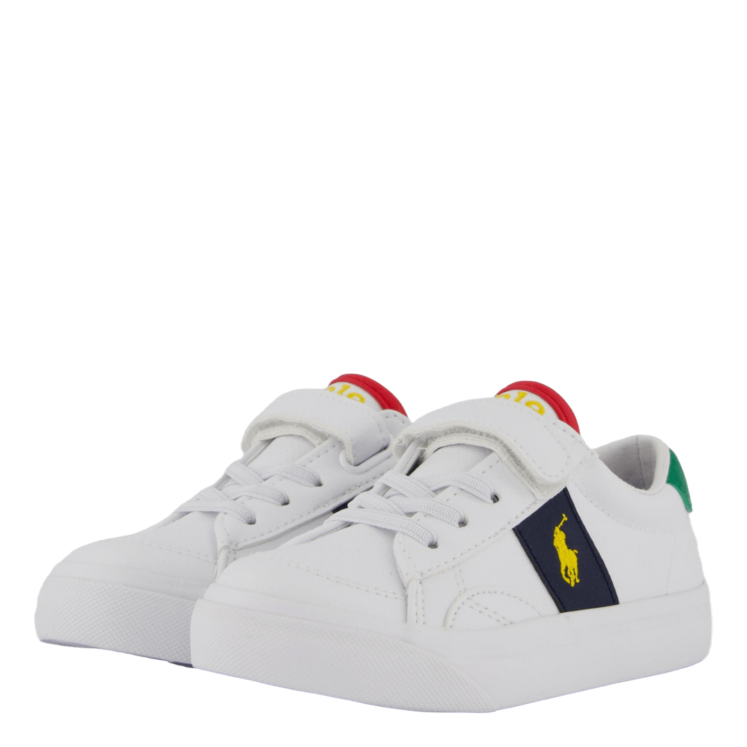 Ryley Ps T-white Tumbled/navy/green W/