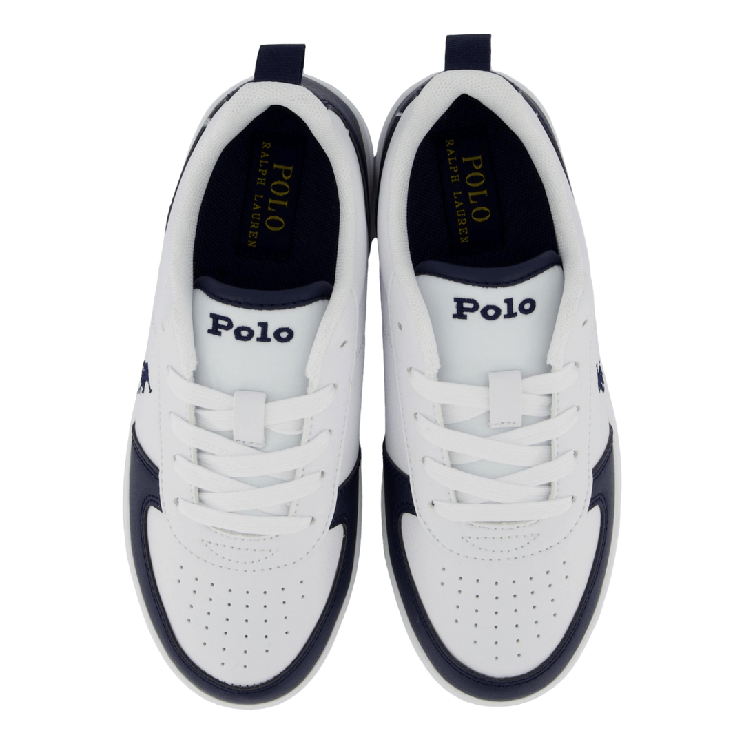 Polo Court Ii C-white Tumbled/navy